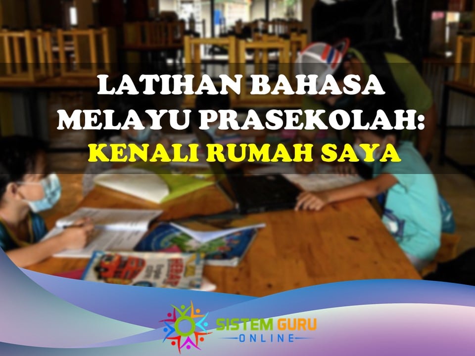 Latihan Bahasa Melayu Prasekolah: Kenali Rumah Saya. Modul latihan berkenaan dengan perkakasan rumah ini adalah bagi membantu murid prasekolah dan sekolah rendah untuk menambah kosa kata mengenai objek yang terdapat di sekeliling mereka. latihan bahasa melayu prasekolah kenali rumah saya