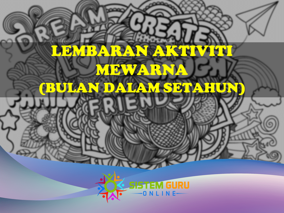 Lembaran Aktiviti Mewarna (Bulan di dalam Setahun). Aktiviti mewarna adalah merupakan salah satu aktiviti yang memberikan keseronokkan kepada kanak-kanak serta dapat memberikan manfaat kepada perkembangan mereka. lembaran aktiviti mewarna