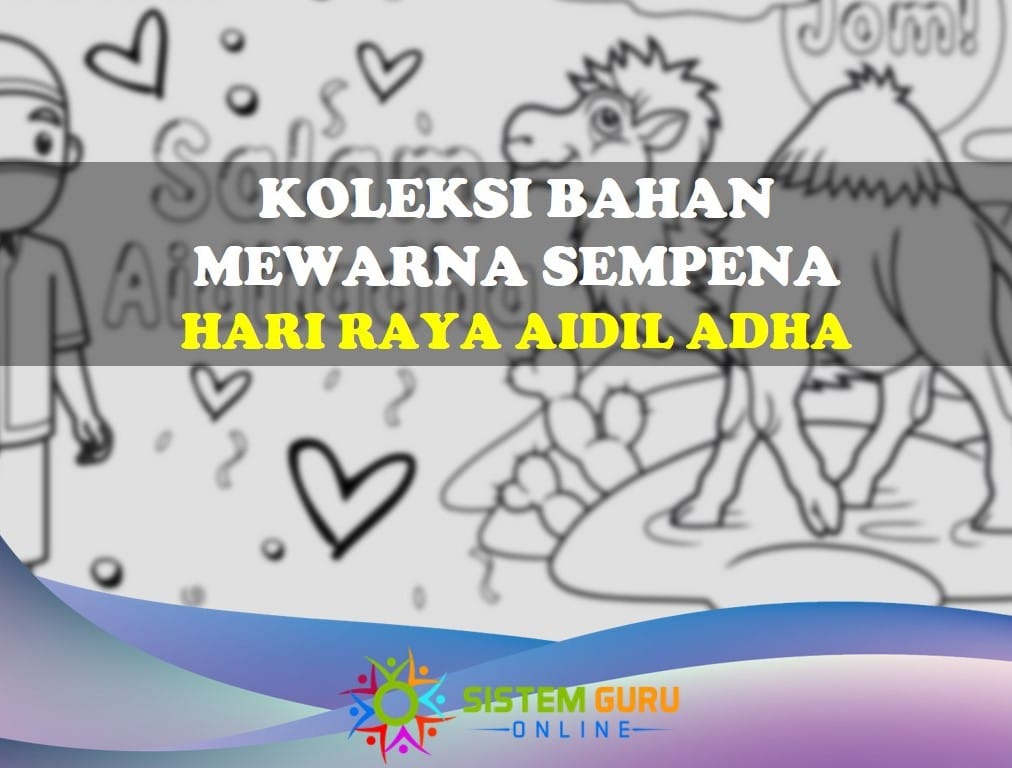koleksi bahan mewarna sempena hari raya aidil adha