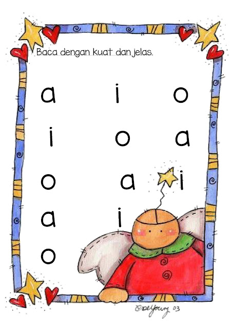 Himpunan Terbaik Buku Prasekolah pada kali ini menyediakan latihan berkaitan dengan suku kata, huruf vokal, huruf kecil yang sesuai untuk diberikan kepada murid prasekolah. Sesuai dengan murid prasekolah, di dalam latihan ini turut menyediakan elemen kartun yang dapat menarik perhatian mereka semasa melaksanakan latihan ini. Himpunan Buku Terbaik Prasekolah-5