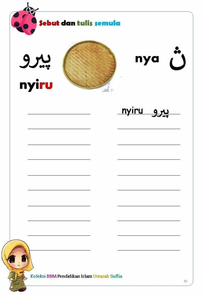 Admin bawakan kepada anda, tajuk mengenal huruf jawi beserta kaedah menulis dan membaca. Hal ini kerana, sekarang ini kurang digunakan kecuali pada buku pendidkan islam dan beberapa perkara tententu sahaja. Sebelum penggunaan tulisan rumi, tanah melayu atau dalam skop yang lebih besar nusantara menggunakan penulisan jawi sebagai tulisan perantara selepas tulisan sanskrit. Mengenal Huruf Jawi Beserta Kaedah Menulis dan Membaca
