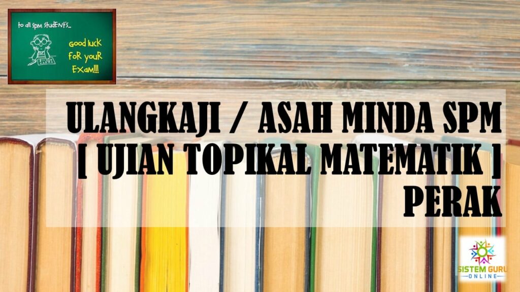 Memandangkan peperiksaan Sijil Pelajaran Malaysia bagi tahun 2022 semakin hampir dan dijangka akan diadakan menjelang bulan Februari-Mac, admin dengan berbesar hati ingin berkongsi beberapa koleksi latihan atau rujukan yang boleh para guru, ibu bapa dan juga pelajar gunakan sebagai bahan bantu belajar dalam membuat persediaan menghadapi peperiksaan yang bakal tiba.