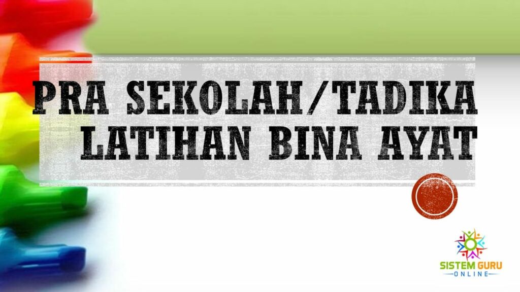 Menghantar anak-anak ke tadika atau pra sekolah adalah satu tindakan yang sangat disarankan kepada ibu bapa. Ini bukan sahaja memanfaatkan kepada anak dari segi pembelajaran dan perkembangan minda, ia juga mampu membentuk peribadi dan kemahiran social anak-anak dalam pergaulan dengan rakan sebaya dan guru-guru.