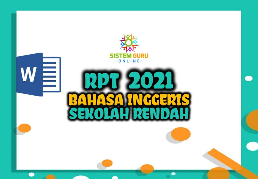 RPT 2021 Bahasa Inggeris Sekolah Rendah