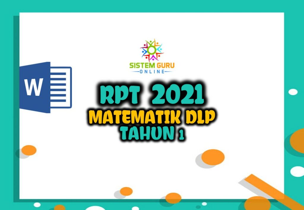 RPT 2021 Matematik DLP Tahun 1
