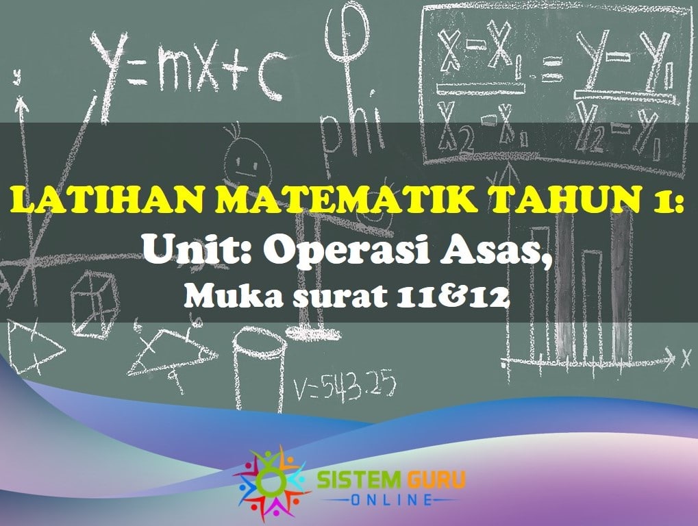Diharapkan agar dengan perkongsian Latihan Matematik Operasi Asas Tahun 1 ini akan dapat memberikan manfaat kepada para guru, ibu bapa dan juga murid-murid dalam meningkatkan kemahiran mengira mereka. Sila layari laman web rasmi Sistem Guru Online untuk mendapatkan informasi terkini dan juga bahan-bahan pendidikan yang berguna untuk guru-guru. matematik tahun 1 operasi asas