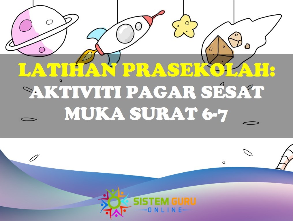 Latihan ini adalah sebagai Latihan Tambahan Prasekolah yang boleh digunakan oleh para guru ataupun ibu bapa sebagai latihan semasa cuti sekolah. Latihan Prasekolah: Pagar sesat ms 6&7