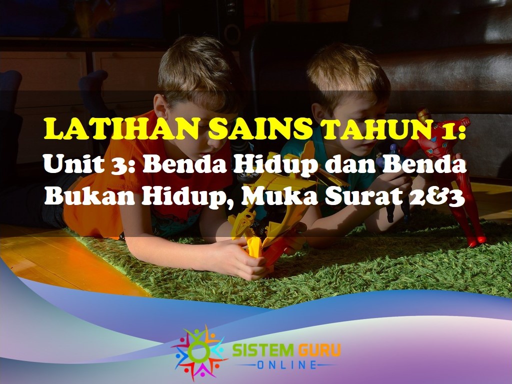 Latihan Sains Tahun 1 Unit 3 Ms 2&3