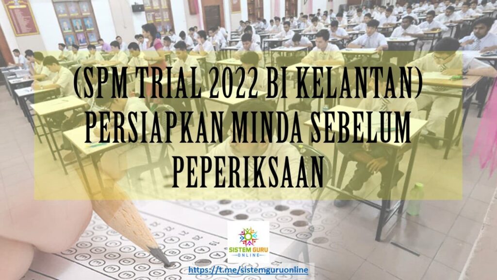 Peperiksaan, adalah satu perkataan yang menceritakan tentang satu aktiviti paling tidak digemari oleh ramai pelajar. Admin pun sama. Tetapi, aktiviti yang satu ini sangat banyak kebaikannya pada pelajar kerana ia bukan sahaja dapat membantu pelajar mengenalpasti potensi diri, kemampuan diri dan keberkesanan apa yang telah dipelajari, tetapi juga ia memainkan peranan dalam menentukan hala tuju seterusnya bagi seorang pelajar.