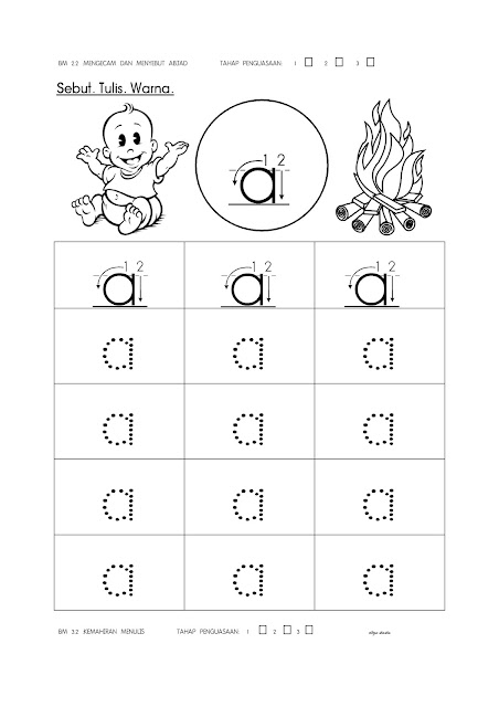 Himpunan Terbaik Buku Prasekolah pada kali ini menyediakan latihan berkaitan dengan suku kata, huruf vokal, huruf kecil yang sesuai untuk diberikan kepada murid prasekolah. Sesuai dengan murid prasekolah, di dalam latihan ini turut menyediakan elemen kartun yang dapat menarik perhatian mereka semasa melaksanakan latihan ini. Himpunan Buku Terbaik Prasekolah-3