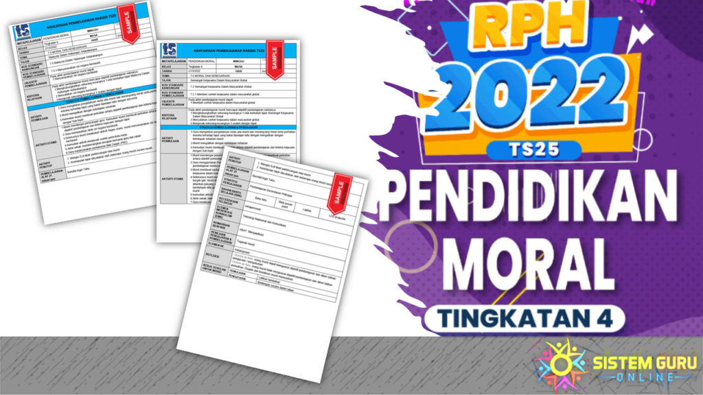 Cikgu sedang mencari RPH 2022 Subjek Pendidikan Moral Tingkatan 4 ini? Kalau ya, maka ini merupakan tempat yang tempat untuk cikgu dapatkan RPH yang sangat berkualiti, ada copyright dan bertepatan dengan kehendak TS25 ini. Download rph 2022 subjek pendidikan moral tingkatan 4