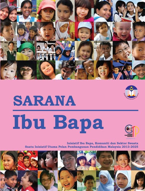 Menjadi tanggungjawab bersama antara ibu bapa dan guru membimbing pelajar dalam pembelajaran. Oleh itu, sarana ibu bapa diwujudkan bagi mengeratkan lagi hubungan antara pengurusan sekolah dan ibu bapa pelajar. Sarana Ibu Bapa dan Contoh Laporan Perlaksanaan