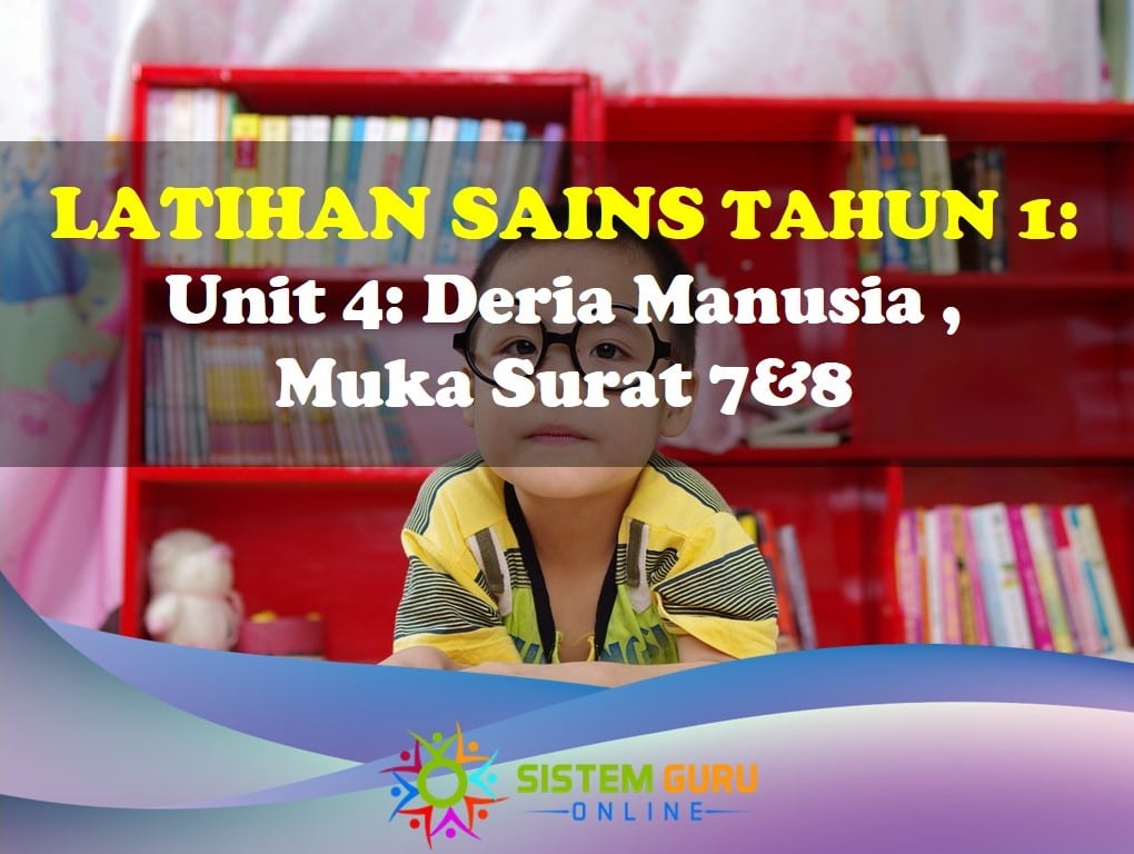 Latihan Sains Tahun 1 Deria Manusia