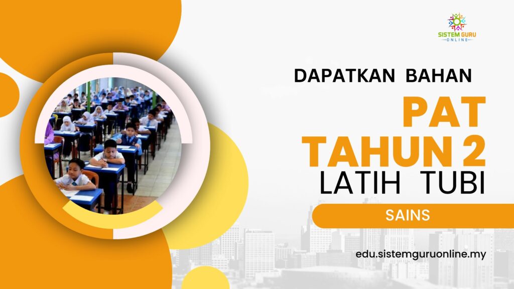 Bagi persediaan pelajar menghadapi peperiksaan, Admin menyeru para guru dan ibu bapa dapatkan bahan Soalan Peperiksaan Akhir Tahun PAT sains tahun 2. Bimbingan ibu bapa amat diharapkan bagi membantu anak-anak menyelesaikan tugasan sumatif daripada guru bahkan membantu membuat latih tubi sebagai persediaan peperiksaan. Bahan Soalan Peperiksaan Akhir Tahun PAT Sains Tahun 2