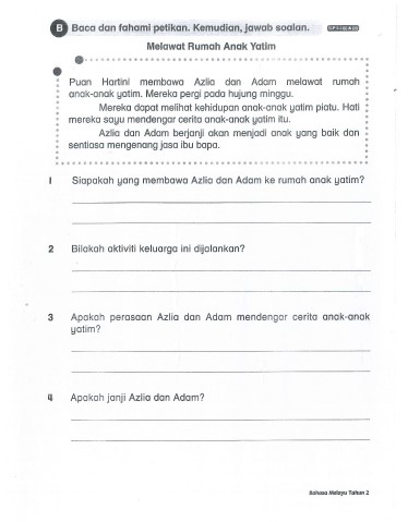 Admin kali ini kongsikan bahan Persediaan peperiksaan akhir tahun bahasa melayu tahun 2 bagi meningkatkan lagi keyakinan pelajar menduduki peperiksaan. Persediaan peperiksaan merupakan tempoh yang banyak membantu pelajar lebih memahami pelajaran dengan tujuan untuk memudahkan mereka menjawab soalan peperiksaan nanti. Peperiksaan Akhir Tahun Bahasa Melayu Tahun 2