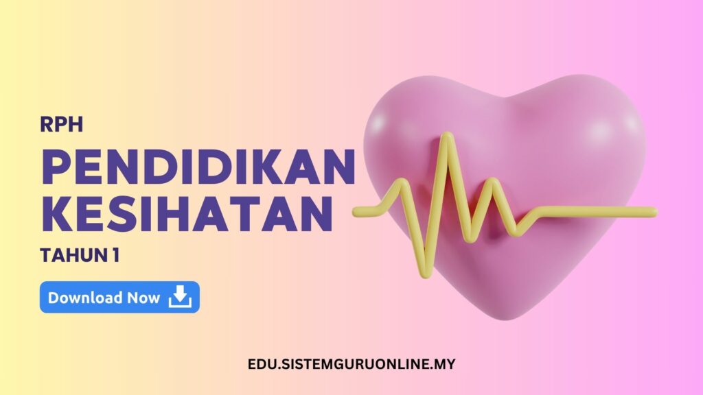 Download RPH Pendidikan Kesihatan Tahun 1 Terkini. Tentang kepentingan penjagaan kesihatan yang baik dalam kehidupan harian, Pendidikan Kesihatan mula diperkenalkan sejak peringkat awal pendidikan. Dalam Pendidikan Kesihatan Tahun 1, tujuan utamanya adalah memperkenalkan konsep-konsep asas berkaitan kesihatan kepada kanak-kanak. Melalui pengajaran yang sesuai dengan tahap perkembangan mereka, diharapkan mereka dapat memahami pentingnya menjaga kesihatan bagi kehidupan yang berkualiti. RPH Pendidikan Kesihatan Tahun 1