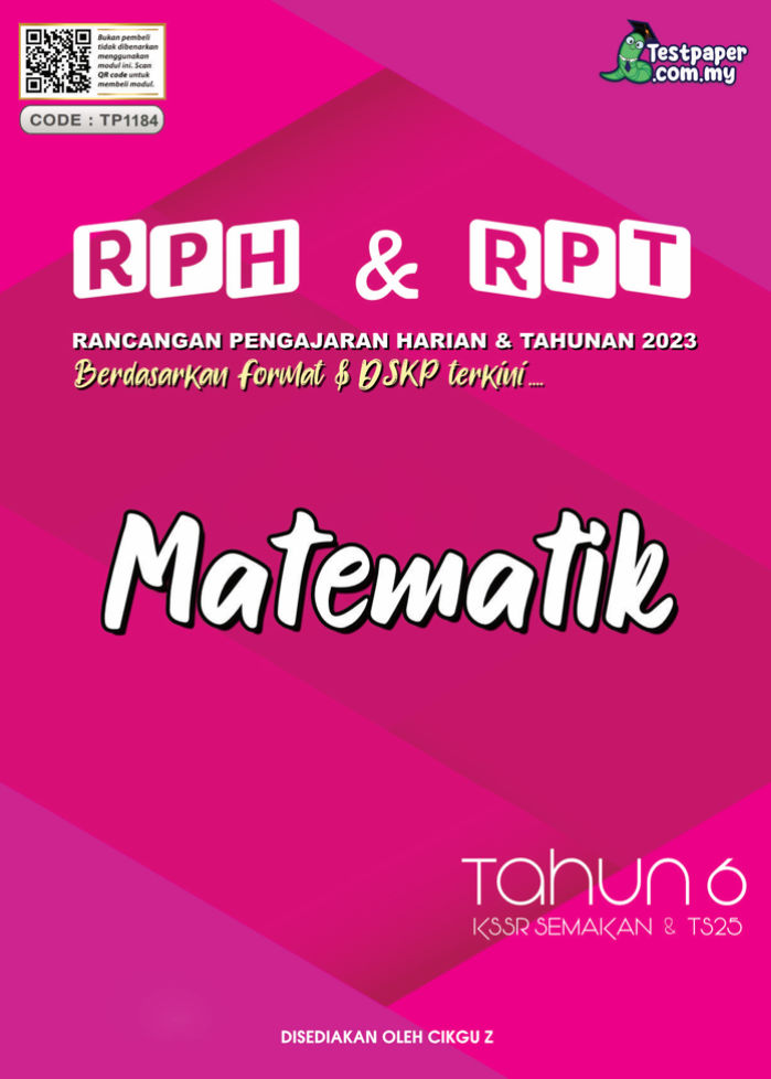 RPH Matematik Tahun 6 mewakili landasan yang kukuh dalam pembangunan kemahiran matematik pelajar pada peringkat terakhir pendidikan asas. Mengambil langkah seterusnya dalam pengetahuan dan aplikasi matematik, RPH ini memberikan titik tolak kepada pelajar untuk mengeksplorasi konsep-konsep yang lebih rumit dan aplikasi yang lebih mendalam.