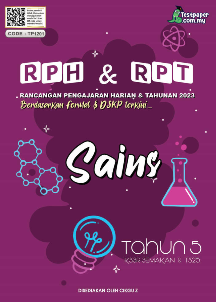 Kami dengan bangganya mempersembahkan kepada anda Rancangan Pengajaran Harian (RPH Sains Tahun 5) yang lengkap untuk satu tahun penuh. Dengan koleksi ini, para pendidik dapat mengakses sumber-sumber pembelajaran yang terperinci dan terstruktur, membantu mereka menyampaikan pelajaran dengan lebih efisien dan berkesan kepada pelajar.