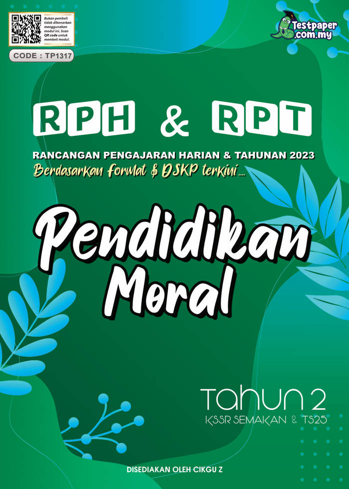 RPH Pendidikan Moral Tahun 2 membuka pintu kepada penghayatan akan pentingnya pendidikan moral di peringkat sekolah rendah. Seperti yang dikatakan oleh Nelson Mandela, "Education is the most powerful weapon which you can use to change the world." Pendidikan moral di peringkat awal pembelajaran memainkan peranan penting dalam membentuk karakter dan nilai-nilai moral pelajar, membantu mereka menjadi individu yang bertanggungjawab dan beretika dalam masyarakat.