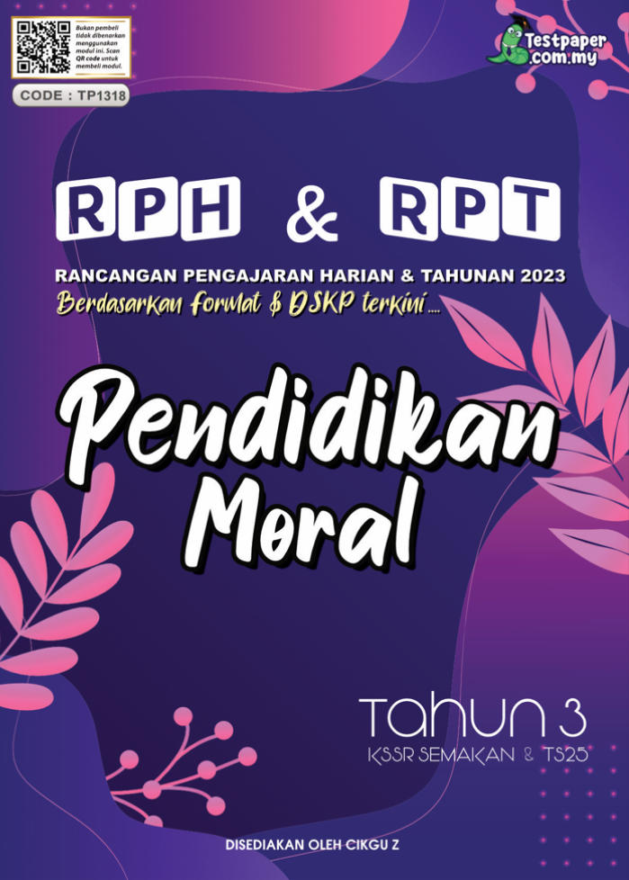 RPH Pendidikan Moral Tahun 3 adalah asas penting dalam pembentukan nilai-nilai moral pelajar di peringkat awal pendidikan. Seperti yang disebutkan oleh Martin Luther King Jr., "The function of education is to teach one to think intensively and to think critically. Intelligence plus character - that is the goal of true education." Pendidikan moral di peringkat sekolah rendah tidak hanya tentang mengajarkan nilai-nilai moral, tetapi juga tentang membina kesedaran dan komitmen terhadap nilai-nilai tersebut dalam tindakan sehari-hari.