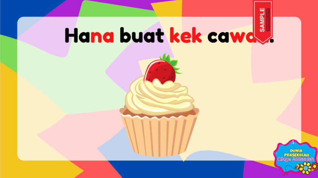 Kagum! Itulah yang admin rasa bila terjumpa modul ini hari ini semasa mencari bahan prasekolah tadi. Slaid Bacaan prasekolah & tadika terbaik pernah admin jumpa! Ya, satu set lengkap semua ada telah dihimpunkan oleh editor iaitu Cikgu Assaadah yang sudah berpengalaman 15 tahun dalam dunia prasekolah ini!