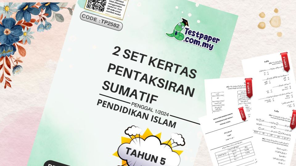 Soalan Ujian Sumatif Pendidikan Islam Tahun 5 ini merupakan bahan premium yang kami kongsikan kepada anda khas untuk anak-anak tahun 5.