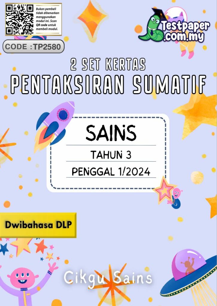 Soalan Ujian Sumatif Sains Tahun 3 merupakan bahan penting dalam menguji tahap kefahaman pembelajaran murid bagi subjek matematik untuk murid tahun 3.