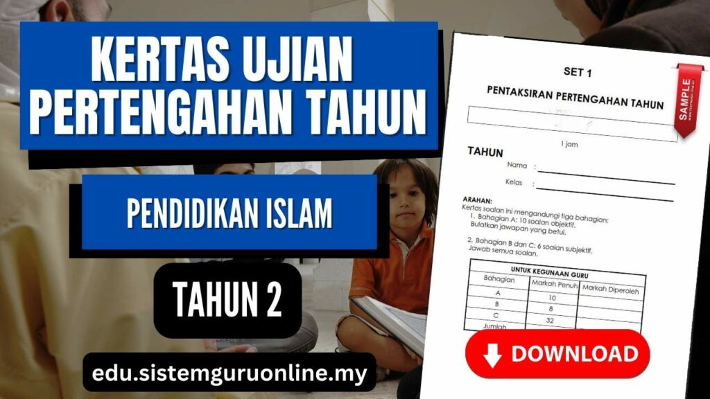 Dengan menggunakan pendekatan yang holistik dan bahan yang berkualiti, ujian pertengahan tahun Pendidikan Islam Tahun 2 boleh menjadi pengalaman pembelajaran yang bermakna bagi pelajar dan guru. Dengan bersedia dan berusaha, kesuksesan pasti akan diraih. Ujian Pertengahan Tahun Pendidikan Islam Tahun 2
