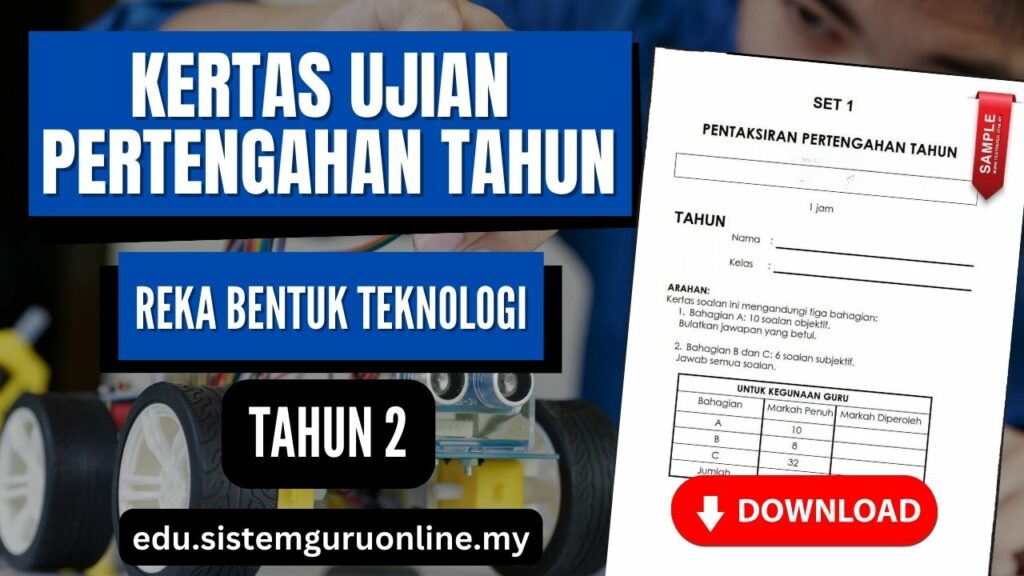 Ujian Pertengahan Tahun RBT Tahun 2 adalah salah satu komponen penting dalam sistem pendidikan. Ia memberikan peluang kepada pelajar untuk menilai pemahaman mereka terhadap mata pelajaran yang telah dipelajari setakat ini. Untuk guru, ia adalah alat yang berharga untuk mengenal pasti kekuatan dan kelemahan pelajar dalam subjek tertentu. Dalam konteks ini, koleksi bahan ujian pertengahan tahun untuk Reka Bentuk Teknologi (RBT) Tahun 2 telah disediakan untuk membantu pelajar dan guru dalam persiapan mereka. Kertas Ujian Pertengahan Tahun RBT Tahun 2 PDF Sekolah Rendah
