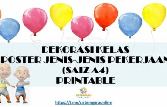 DEKORASI KELAS POSTER JENIS-JENIS PEKERJAAN (SAIZ A4) PRINTABLE DEKORASI KELAS POSTER JENIS-JENIS PEKERJAAN (SAIZ A4) PRINTABLE