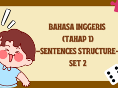 BAHASA INGGERIS TAHAP 1 SENTENCES STRUCTURE SET 2