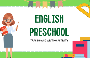 EDISI PRA SEKOLAH : ENGLISH TRACING AND WRITING