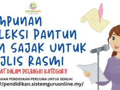 Himpunan Koleksi Pantun Dan Sajak Untuk Majlis Rasmi