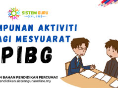 List Aktiviti Mesyuarat PIBG List Aktiviti Mesyuarat PIBG
