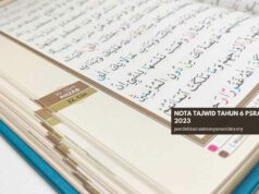 Nota Tajwid Tahun 6 PSRA 2023
