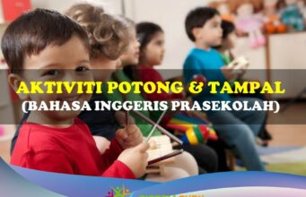 Lembaran Aktiviti Warna & Tulis Prasekolah Bahasa Inggeris Aktiviti Potong & Tampal Prasekolah Bahasa Inggeris