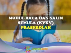 Modul Baca dan Salin Semula (KVKV) untuk Murid Prasekolah modul baca dan salin semula (kvkv)
