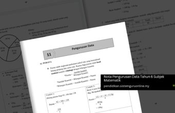 Nota Pengurusan Data Tahun 6 Subjek Matematik