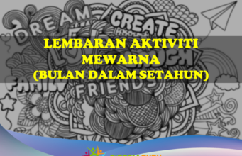 Lembaran Aktiviti Mewarna (Bulan di dalam Setahun) lembaran aktiviti mewarna