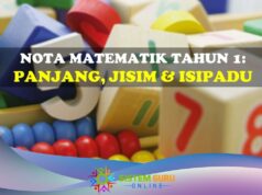 Nota Matematik Tahun 1: Panjang, Jisim dan Isipadu nota matematik tahun 1 panjang jisim & isipadu