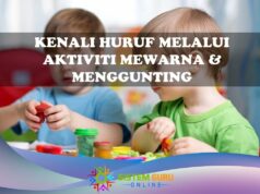 Kenali Huruf Melalui Aktiviti Mewarna dan Menggunting kenali huruf melalui aktiviti mewarna dan menggunting