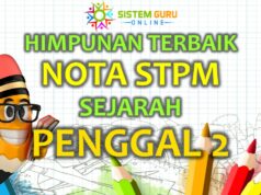 Himpunan Terbaik Nota STPM Sejarah Penggal 2