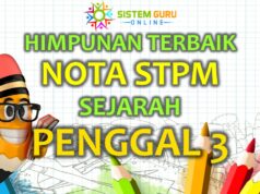 Himpunan Terbaik Nota STPM Sejarah Penggal 3