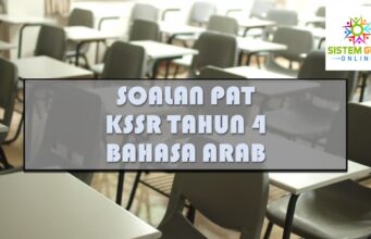 SOALAN PAT KSSR TAHUN 4 : BAHASA ARAB