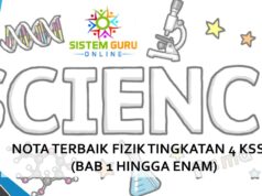 NOTA RINGKAS BESERTA VIDEO BIOLOGI TINGKATAN 4 KSSM (BAB 1-15)
