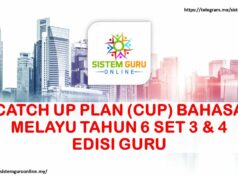CATCH UP PLAN (CUP) BAHASA MELAYU TAHUN 6 SET 3 & 4 EDISI GURU