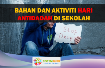 Bahan dan Aktiviti Kempen Antidadah di Sekolah Poster Antidadah 2021