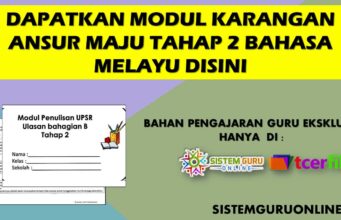 Dapatkan Modul Karangan Ansur Maju Tahap 2 Bahasa Melayu Disini