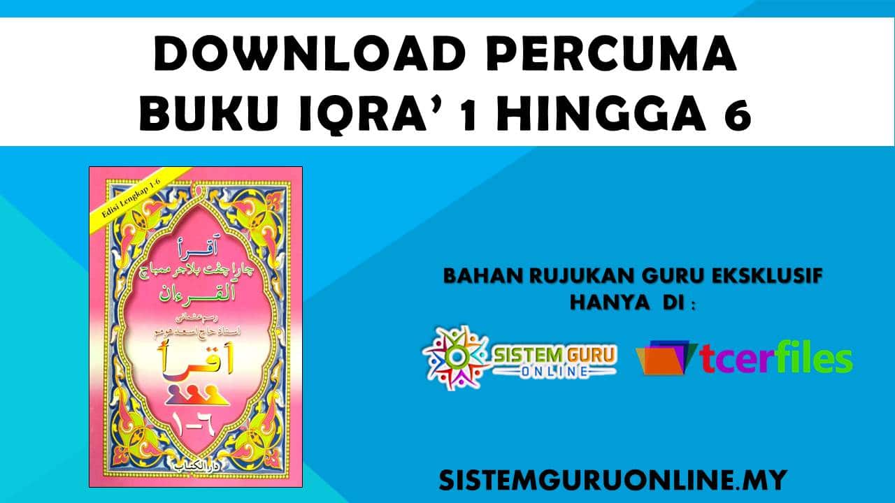 Download Percuma Buku Iqra’ 1 Hingga 6 - Download RPH RPT SOALAN ...