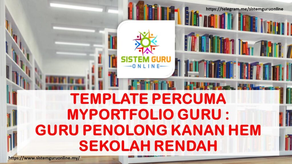 Template Percuma Myportfolio Guru Guru Penolong Kanan Hem Sekolah